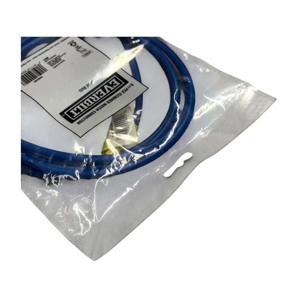 Everbilt 8 Ft PEX Icemaker Water Connector 69004HD Brass Nuts Sealed - Picture 7 of 7